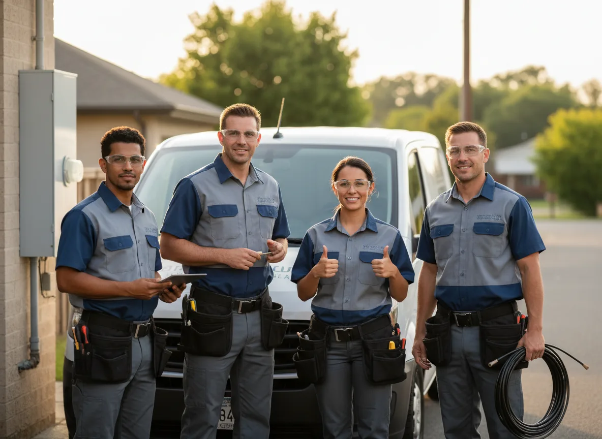 Residential electrical contractor serving homeowners in Oakville, IA